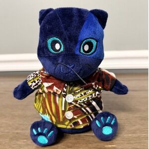 Exactpro Blue Cat with Hawaiian Shirt Plush